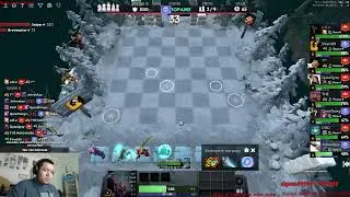 Dota auto chess. Когда Мом заруинил Sven-у Golden Roll