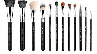 🖌️ The ONLY Brushes You Need! Sigma Beauty Essential 12-Piece Set 🖤