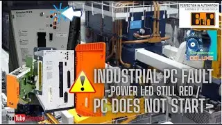 #B&RAutomation PC Industrial Serie 900 Fault: Led Power en Rojo / PC No enciende