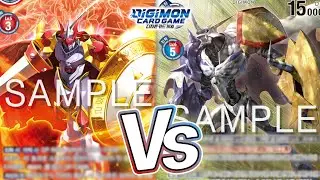 [DIGIMON BT-17]듀크몬vs조그레스 오메가몬Free Battle_2R