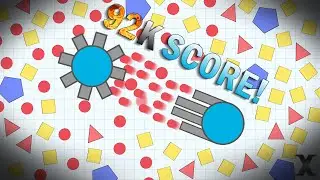 DIEP.IO HIGHSCORE!!! // 92,600 SCORE