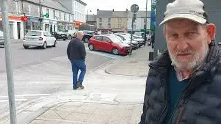 In conversation with local man Christy Hartnett at Listowel,Co.Kerry.12/6/25.
