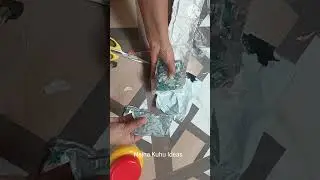 6 shapes craft mirrors unboxing #unboxing #craftmaterial #meesho #shorts
