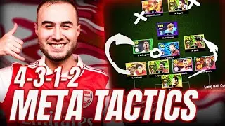 eFootball™ 2024 | 4-3-1-2 META Tactics (Long Ball Counter) + Sub Tactic