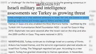 The Jerusalem Post | Israeli military and intelligence assessments see Turkey as growing threat.