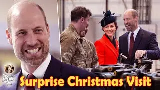 Неожиданный рождественский визит принца Уильяма поразил валлийских гвардейцев трогательной встречей.