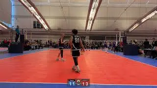 Steel City 2025 Day 1 - 1st SET Niagara Frontier 15 Gold VS Adversity VBC 15 Adidas Won 25-18