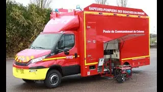 Véhicule Poste de Commandement SDIS 13