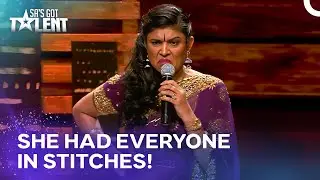 She Had the Crowd Rolling with Laughter! | South Africa's Got Talent