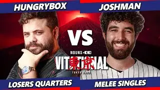 Nounsvitational 2025 TOP 8 - Joshman (Fox) Vs. Hungrybox (Jigglypuff) Smash Melee - SSBM