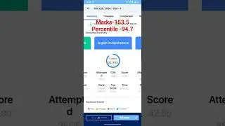 📌CGL 2024 Oliveboard Mock-1 Marks -153.5🎯 #cgl2024 #oliveboardssc 📝