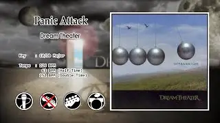 Dream Theater - Panic Attack (Backing Track - No Guitar)