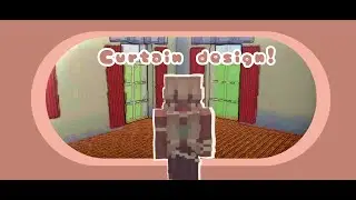 Curtain design for Minecraft!