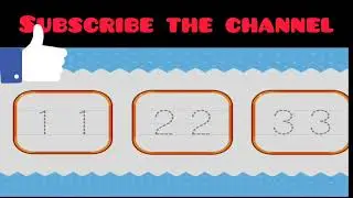 Writing Practice on Dotted Lines  Video/Dotted Line पर लिखना सीखें @kidsplaynlearnwithshivam 