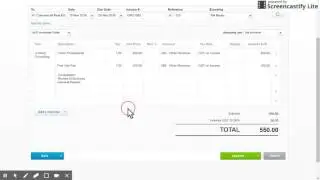Invoicing in Xero