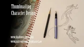 Mermaid Thumbnailing Character Design