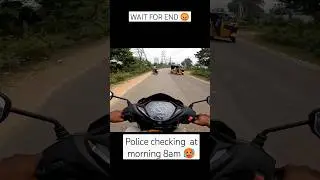 POLICE CHECKING 🫡 || I skip 😅 || #palwancha #kothagudem