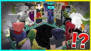 呪術廻戦の敵キャラが仲間になってくれる世界でマインクラフト【まいくら / マインクラフト】【呪術廻戦】