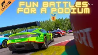Fun battling through the field for a podium 🥉 | Spa-Francorchamps |  Vantage GT3 | Forza Motorsport