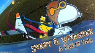 The Flying Peanuts in A Tale of Tails, let's fly !!! #snoopy #rcplane #rcairplane #rclife #rcaddict 