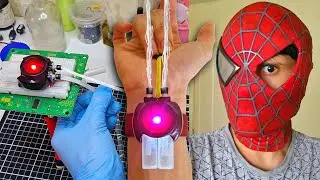 O Lançador de Teia com Função Melhorada no Fluido de Teia que Ninguém Viu! MELHOR Projeto Já Criado