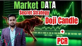 How to use PCR Data , Doji candle Strategy ,
