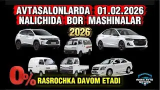 01.02.2026 YIL NALICHIDA TAYYOR MASHINALAR!!! #indexavtomotors #labo #damas #onix #cobalt #tracker
