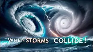 What Happens When Two Hurricanes Collide