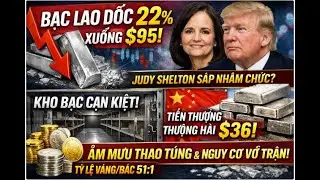 Giá Bạc giảm mạnh 22% nhưng giá ở Sàn Giao dịch Thượng Hải vẫn là 136 USD, tại sao vậy?