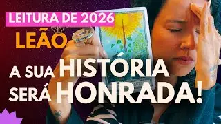 ♌ LE&Atilde;O &bull;PREVIS&Atilde;O M&Ecirc;S A M&Ecirc;S 2026 &bull; MINHA VOZ AT&Eacute; MUDOU NA LEITURA UMA CANALIZA&Ccedil;&Atilde;O TRAZENDO MENSAGENS!