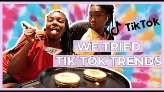 VLOG: TRYING TIK TOK TRENDS IN QUARANTINE + DIY TIE DYE  | INDIA MONEE'