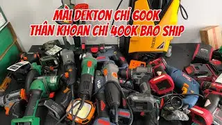 Rửa xe điện mạnh , giá siêu tốt . Bulong sfunpro chỉ 600k tặng hộp vít dekton 