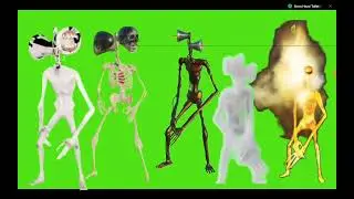 siren head army green screen