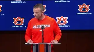 Auburn coach on T.J. Finley's arrest