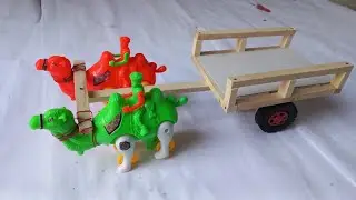 How To Make Camel Wooden Cart At Home Easy | Mini Camel Wooden Cart | Homemade Mini Camel Cart
