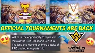 FFIC IS HERE 😍🔥|| 2 OFFICIAL LAN EVENT|| NEW ORGS IN FREE FIRE || EVERY DETAIL ABOUT GAME RETURN