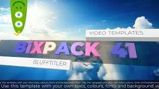 BixPack 41 | Titles | BluffTitler 3D Intro Video Templates