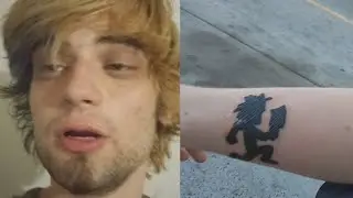 I Got a HATCHETMAN tattoo today! 