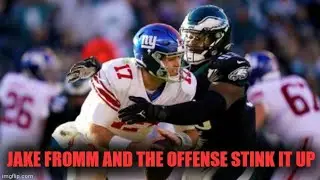 Jake Fromm and the offense stink it up | New York Giants vs Philadelphia Eagles Reaction + Highlight