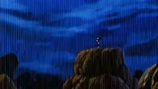 Asmr Ambience - Vegeta stands 1 hour in a rainstorm with his theme