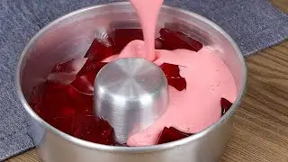 &iexcl;Postre de fresa con solo 2 ingredientes!