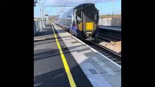 Trains at East Linton