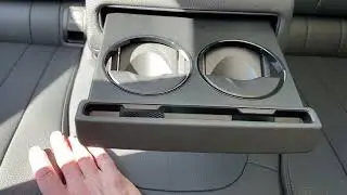 2024 Mercedes Benz E350 4Matic W214 Rear Cupholder Update - I learned something!