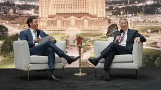 Bill Ford discusses Michigan Central and its visionary impact on Detroit's future with KC Crain