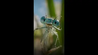 Damselflies vs. dragonfly&mdash;who will win? 👀 #ARealBugsLife