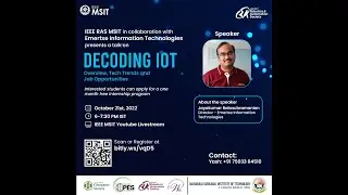 Decoding IoT : Overview, Tech Trends and Job Opportunities