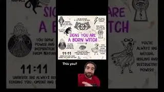 Signs youre born a witch