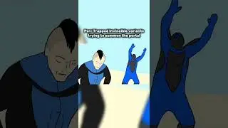 Trapped inivincible variants trying to summon the portal #invincible