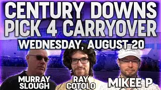 Century Downs Pick 4 CARRYOVER Preview | 8/20/25 | Harness Players' Podcast