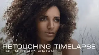 Fashion Portrait Retouching and Color Editing Photoshop